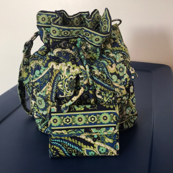Vera Bradley Handbags - Vera Bradley cinch bag & matching wallet